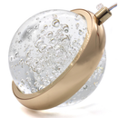 Luminária Pendente Saturno Cristal Redondo Brilho PD01