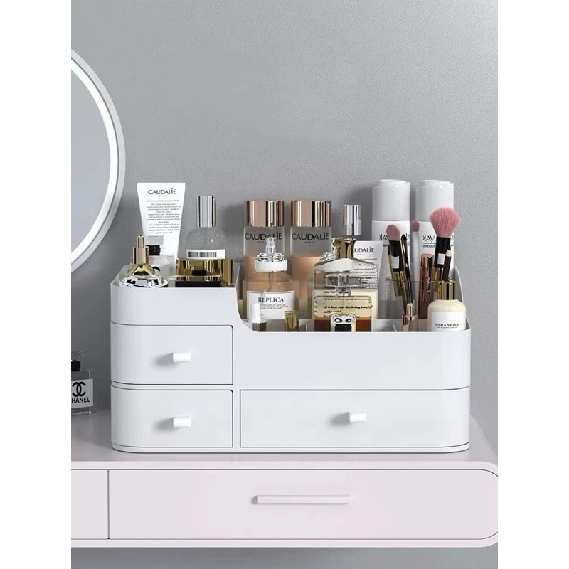 Organizador Premium Multiuso com Gavetas | Maquiagem e Mesa