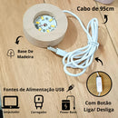Luminária Espacial 3D Home Sweet Home